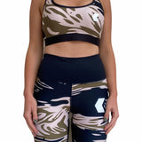 Tiger Stripe Sports Bra