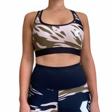 Tiger Stripe Sports Bra