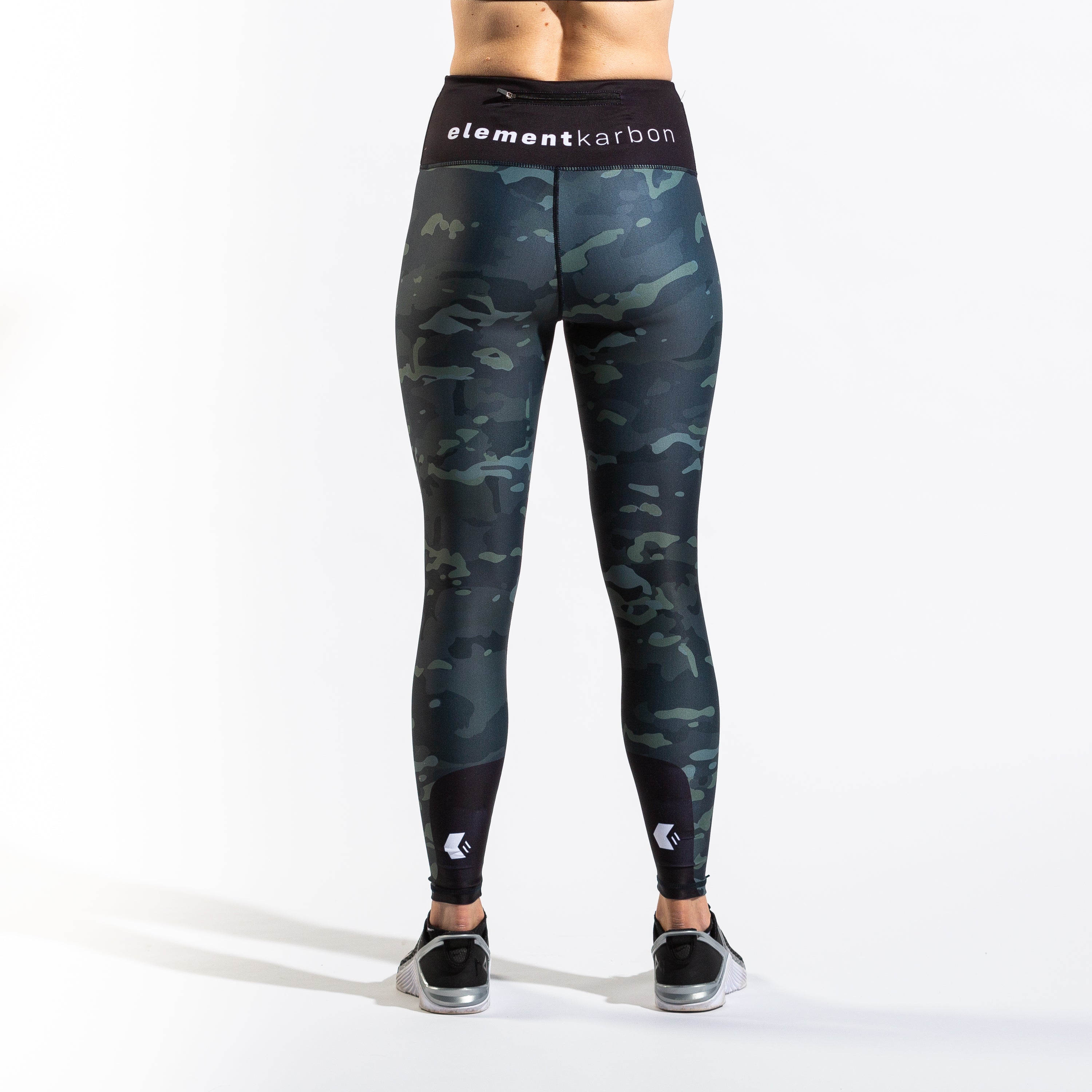Back view of Night Camo Leggings