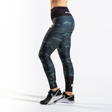 Side view of Night Camo Leggings