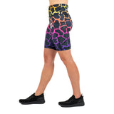 UV Rainbow Giraffe Shorts