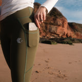 Performance Olive Leggings