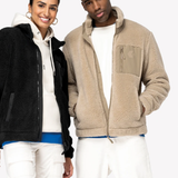 Unisex Beige Sherpa Fleece 2.0