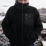 Unisex Black Sherpa Fleece 2.0