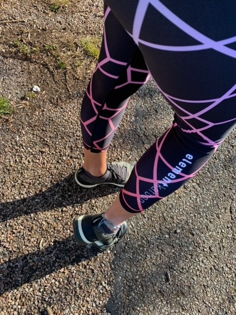 Bum view of Strengthwork 7/8 Leggings