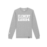 Varsity Relaxed Fit Sweatshirt Grey