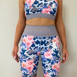 Camo and Flower Sports Bra